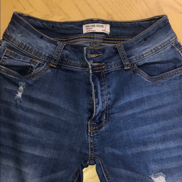 High waisted/cropped jean - Picture 3 of 4